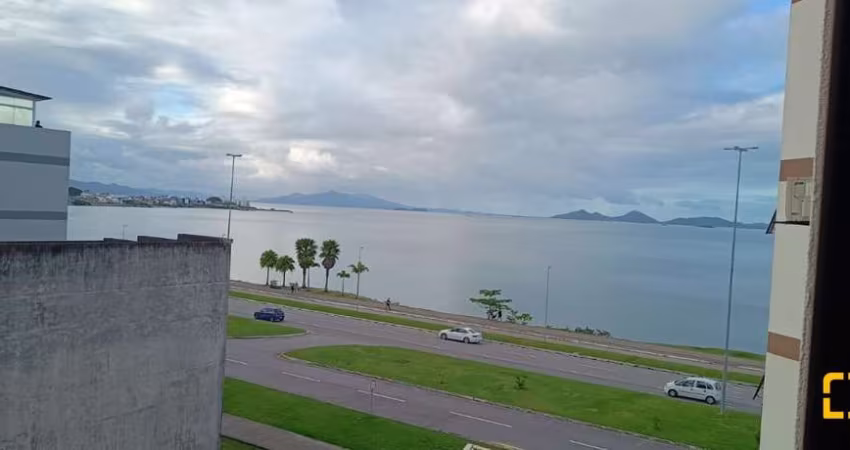 Apartamento Vista Mar com 128m2 - 3 dorm, 1 suíte, sacada, 1 vaga no Estreito - Florianópolis
