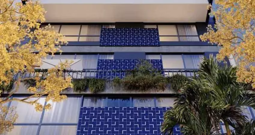 Apartamento com 48,5 m², 1 suíte, lavabo, 1 vaga, no Centro de Florianópolis