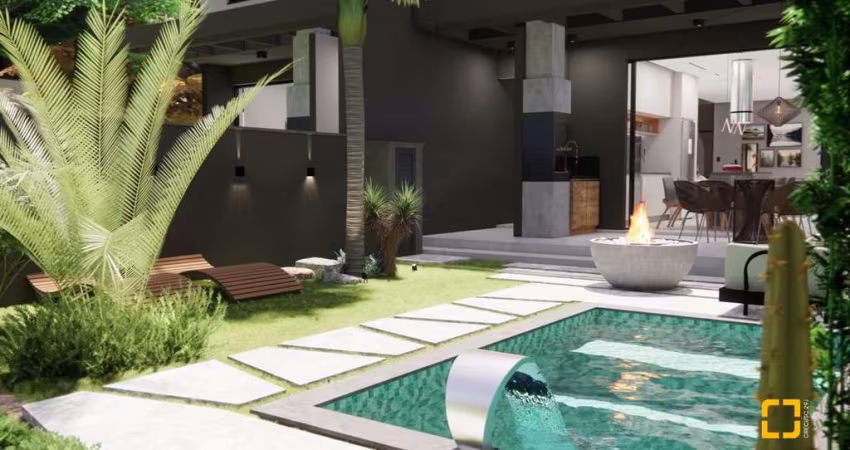 Casa de alto padrão 3 dormitórios com suite e infraestrutura para automação Alex