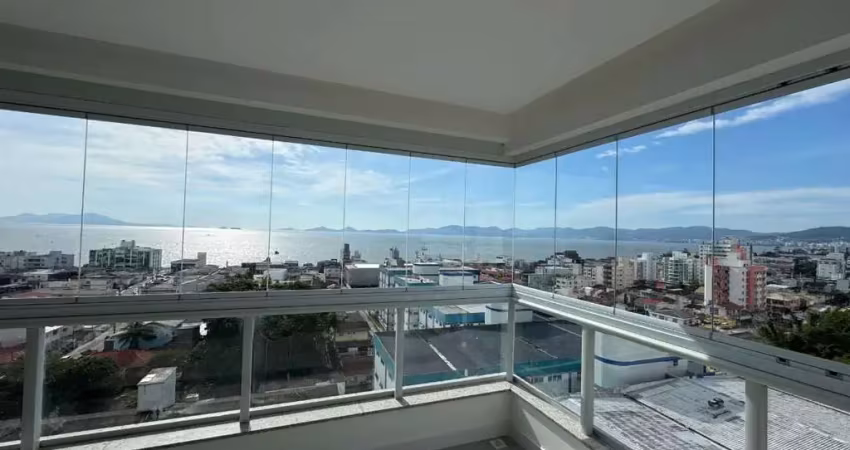Unic residence - barreiros | são josé/sc apartamento novo com vista panorâmica para o mar!