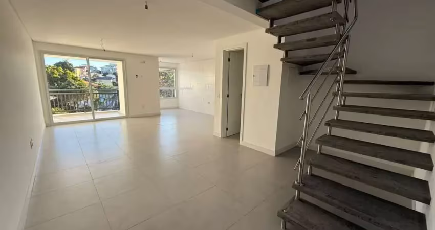 Apartamento duplex com 1 suíte à venda no alberto de santiago residence - joão paulo, florianópolis
