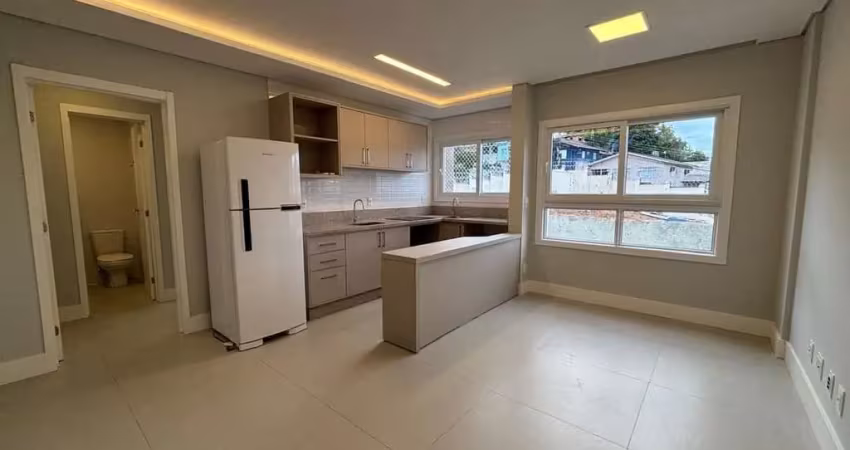 Apartamento com 1 dormitório, sacada, 1 vaga, próximo ufsc - trindade - fpolis - sc