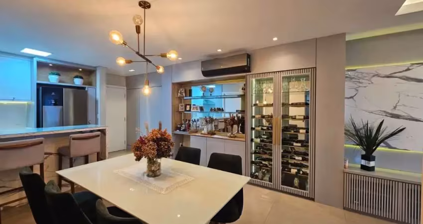Apartamento para venda com 107m², 3 quartos(suite), 2 garagens, no bairro campinas em são josé