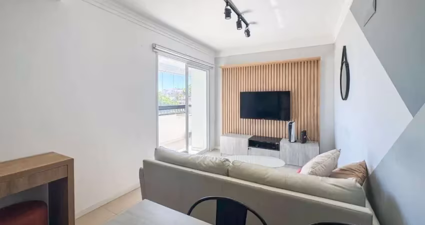 Apartamento mobiliado - 2 dormitórios - 2 vagas - ufsc - bairro carvoeira - florianópolis / sc