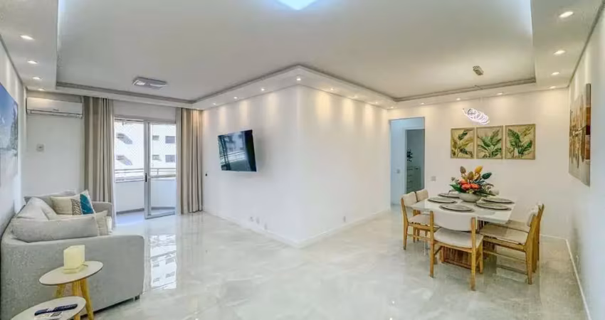 Apartamento mobiliado - 3 dormitórios - centro - florianópolis - sc - beira mar