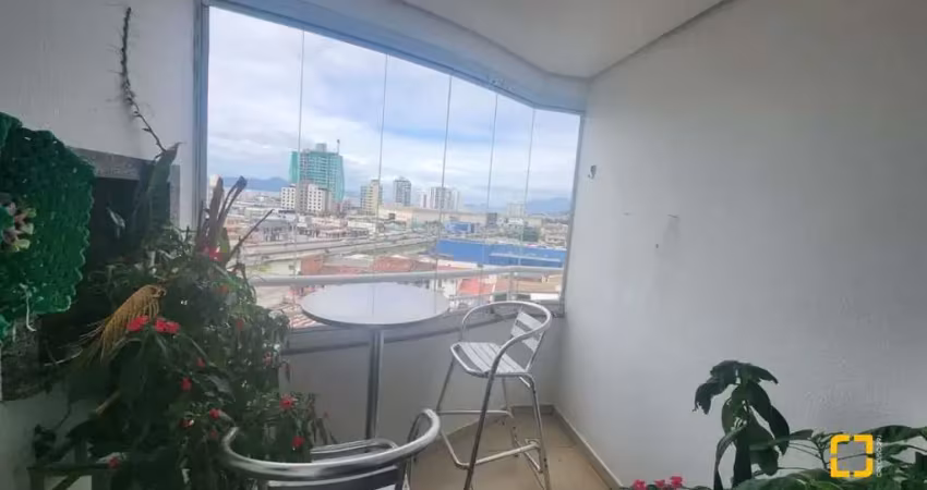 Apartamento 2 dormitórios com suíte, - sacada com churrasqueira- garagem