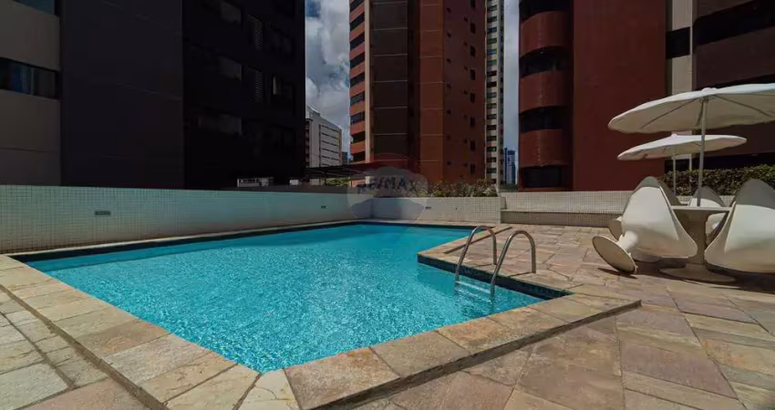 Apartamento para locação de 160m² | Lazer Completo em Tambaú – 4 Quartos, 3 Suítes, 2 Vagas