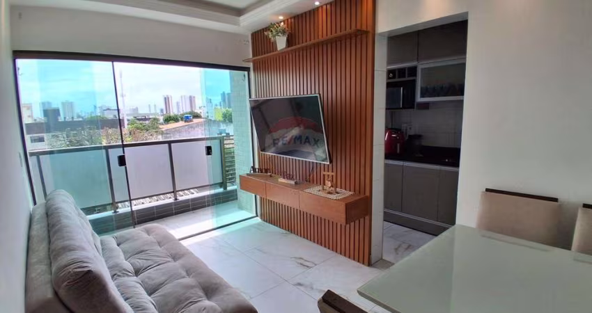 Apartamento à Venda com 63m² no Condomínio Residencial Maio Palace – Bairro Treze de Maio, João Pessoa/PB