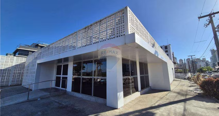 Casa de 340m² para aluguel comercial na beira mar de Cabo Branco