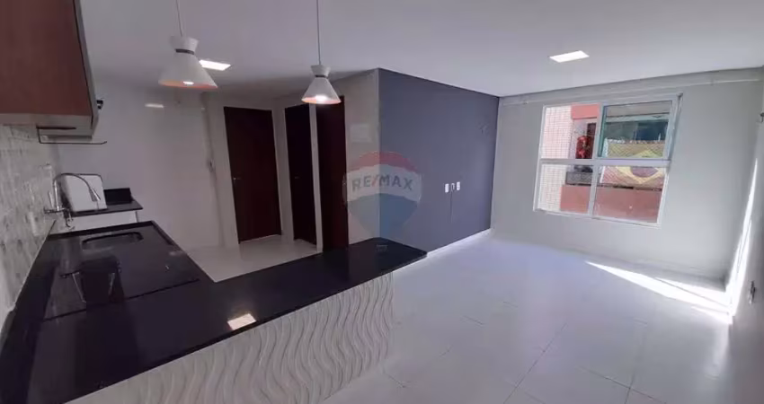 Apartamento para locação – 2 quartos (1 suíte), com armário na cozinha e 1 dos quartos, 1 vaga - não aceita pet – jardim oceania/ joão pessoa