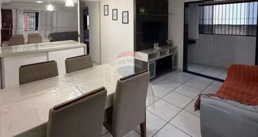 Apto mobiliado de 3 quartos no coração do bessa – pronto para morar!