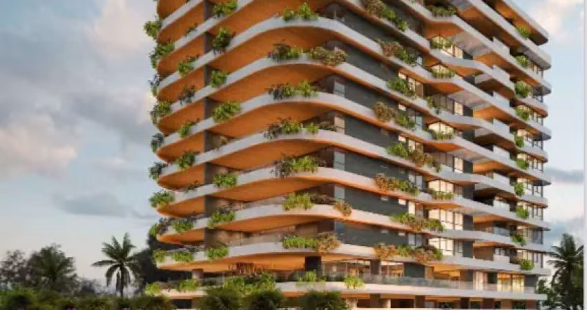 Apartamento beira mar com 04 suítes , lazer completo na ponta verde