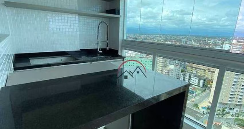 Apartamento com 2 dormitórios à venda, 100 m² por R$ 730.000,00 - Vila Caiçara - Praia Grande/SP