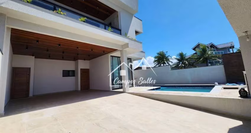 Sobrado com 4 dormitórios à venda, 242 m² por r$ 2.200.000,00 - balneário são joão batista i - peruíbe/sp