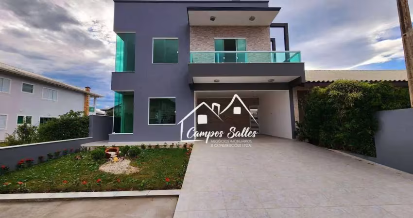 Sobrado com 4 dormitórios à venda, 247 m² por r$ 1.350.000,00 - jardim três marias - peruíbe/sp