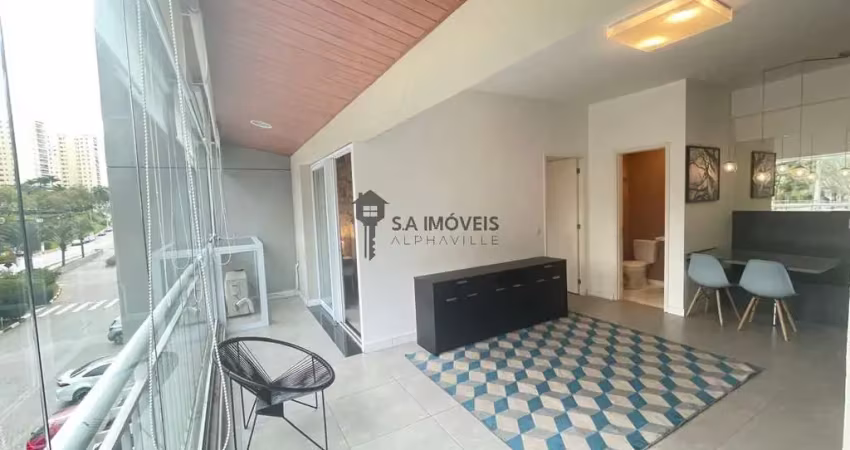 Apartamento com 1 quarto para alugar na Avenida Marcos Penteado de Ulhôa Rodrigues, 4003, Tamboré, Santana de Parnaíba