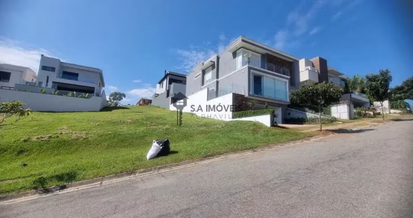 Terreno em condomínio fechado à venda na Avenida Paisagem, Cidade Tamboré, Santana de Parnaíba