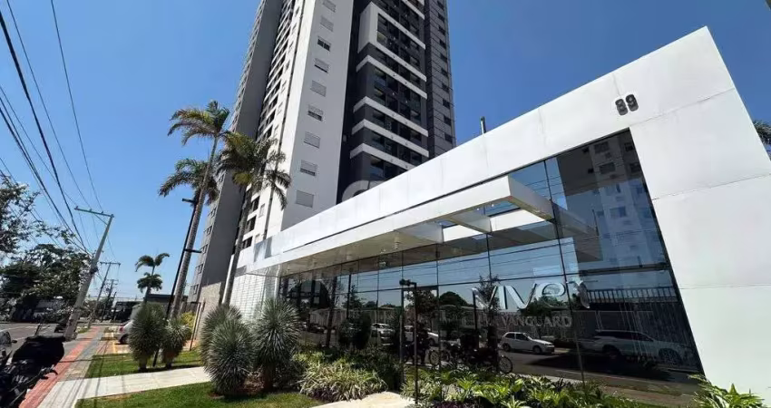 Apartamento para locação – edifício vivet - 2 quartos sendo 1 suíte andar alto