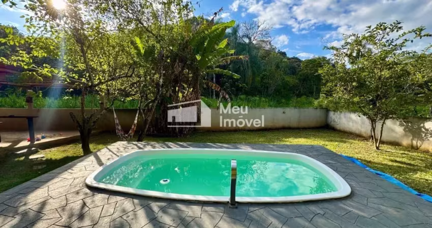 Chacara no buquirinha com 1200m² plana , com piscina casa com 80m².