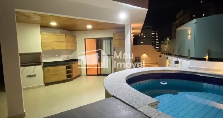 Cobertura com 182m² - 3 dormitórios com 2 suites - piscina privativa