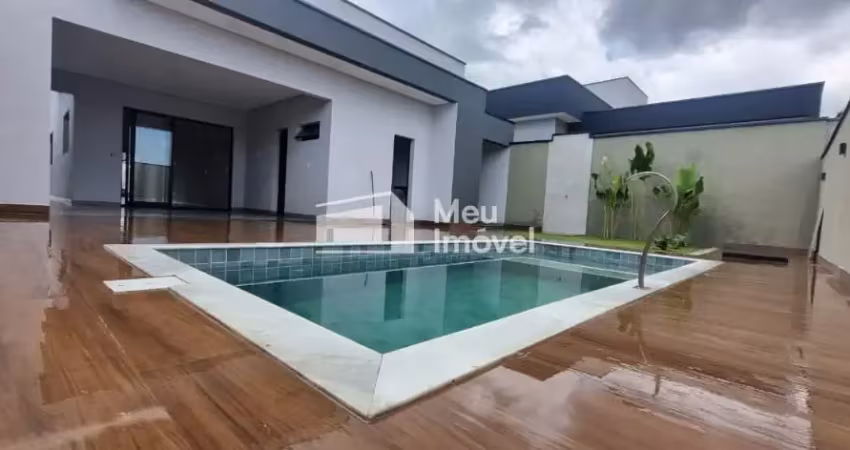 Casa nova com 194m² construção - 350m² terreno- 3 dormitórios com suite -cond. residencial mantiqueira