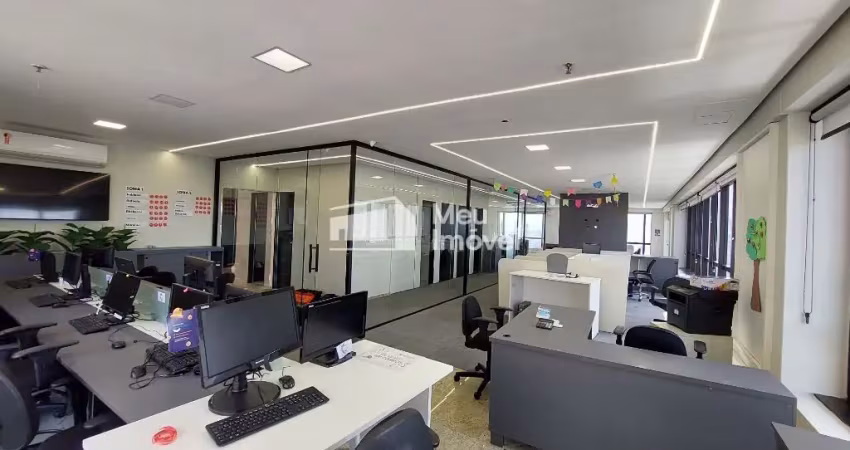 Andar inteiro de 386m² no centro de são josé dos campos – moderno, equipado e com 8 vagas