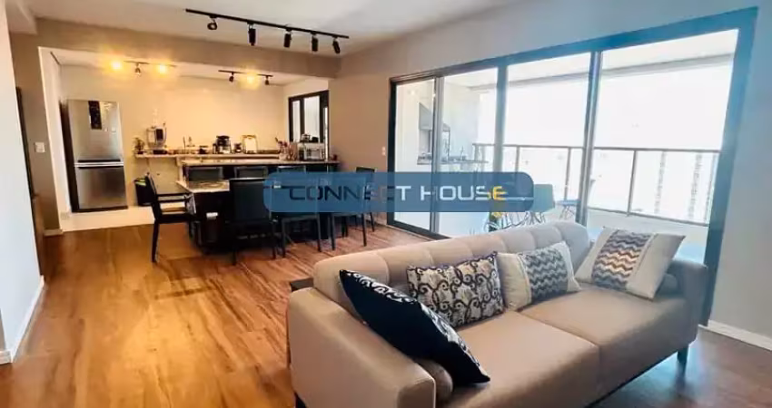 Apartamento alto padrão, com 158m², 03 suítes, varanda gourmet e 03 vagas, na aclimação.