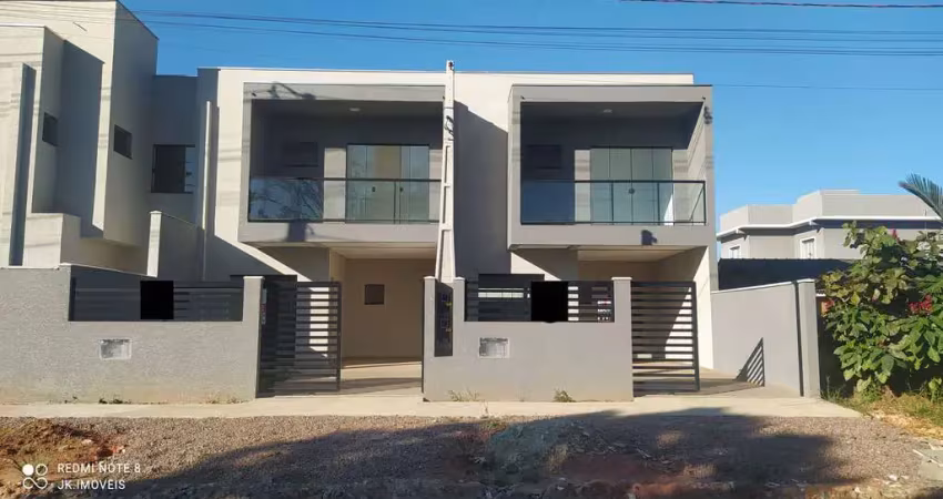 SOBRADO GEMINADO NOVO, PRONTO PARA MORAR, A VENDA EM ITAPOÁ-SC