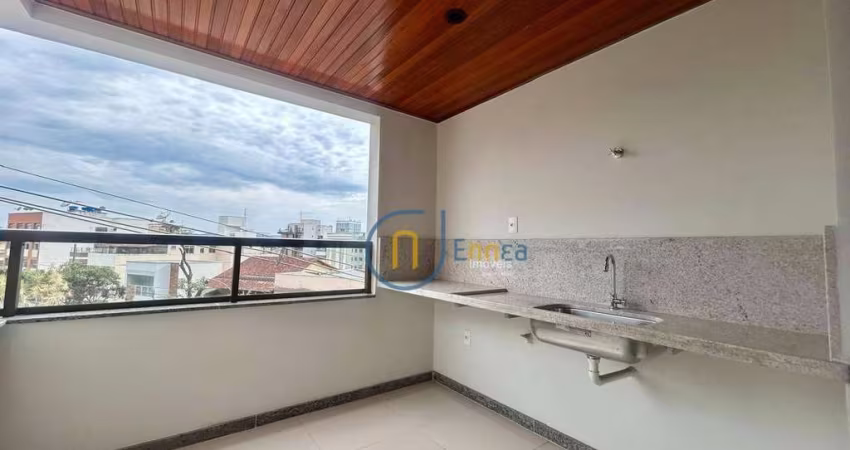 Apartamento com 2 dormitórios com varanda gourmet à venda, 85 m² por R$ 504.000 - Santa Helena - Juiz de Fora/MG