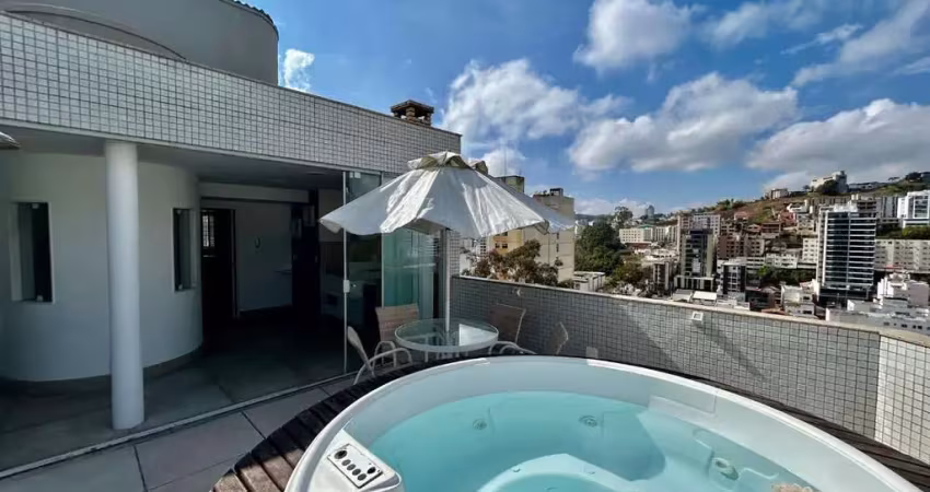 Cobertura com elevador 3 quartos à venda, 208 m² por r$ 550.000 - são mateus - juiz de fora/mg