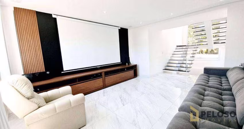 Sobrado em condomínio fechado | 400m² | 3 suítes | Área gourmet | Piscina| 3 vagas | Alpes da Cantareira-Mairiporã/SP.