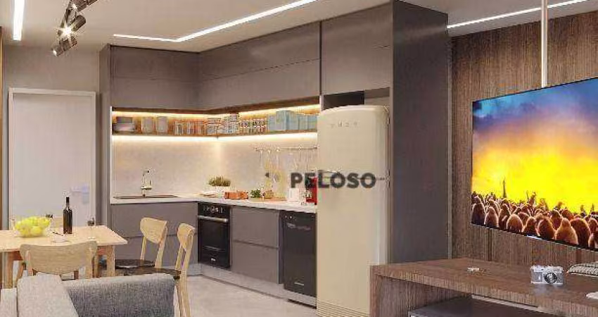 Apartamento com 2 dormitórios à venda, 38 m² por R$ 545.000,00 - Santana - São Paulo/SP