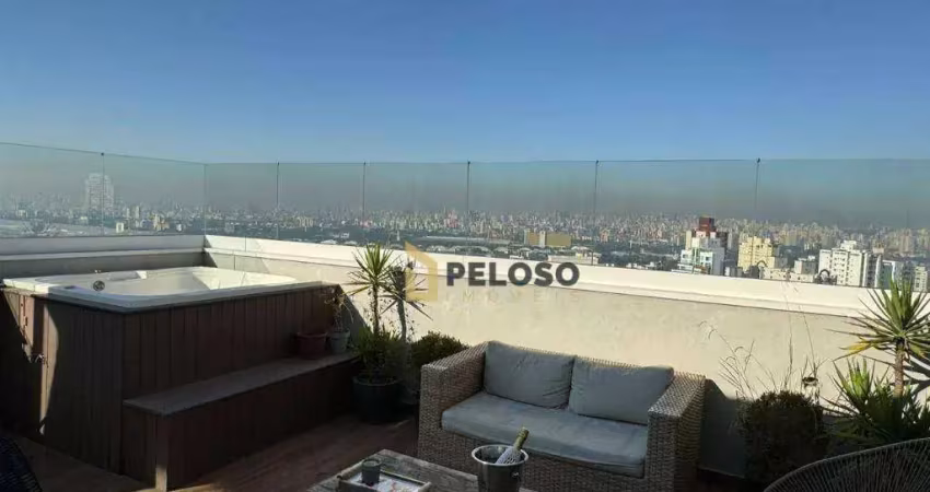Cobertura com 3 dormitórios à venda, 130 m² por R$ 2.500.000,00 - Santana - São Paulo/SP