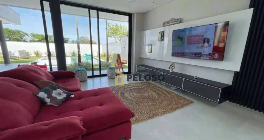 Casa à venda no ninho verde ii | porteira fechada | 284m² | 3 suítes| área gourmet | piscina | 4 vagas | pardinho/sp..
