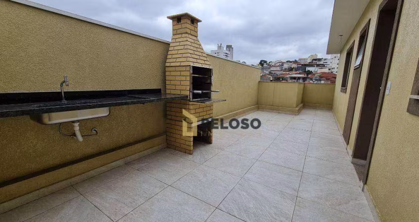 Cobertura à venda | 90m² | 2 dormitórios | Sala | Cozinha | Banheiro| Área Gourmet Privativa | Parada Inglesa/SP.