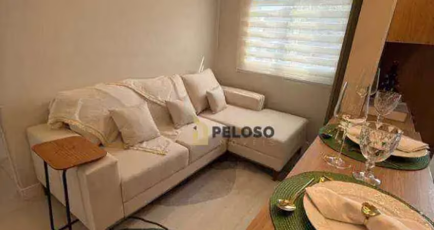 Apartamento à venda, 38 m² por R$ 370.000,00 - Vila Nivi - São Paulo/SP