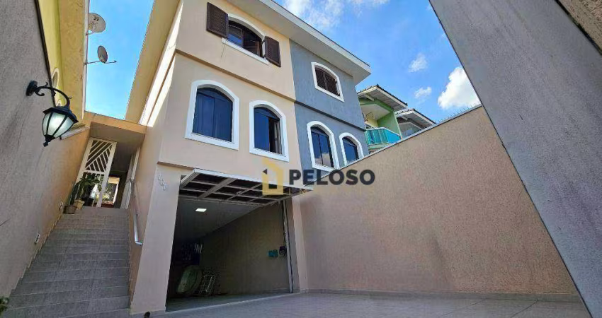 Sobrado à venda | 156m² | 3 dormitórios | 1 suíte | churrasqueira | 2 vagas | Lauzane Paulista - São Paulo/SP