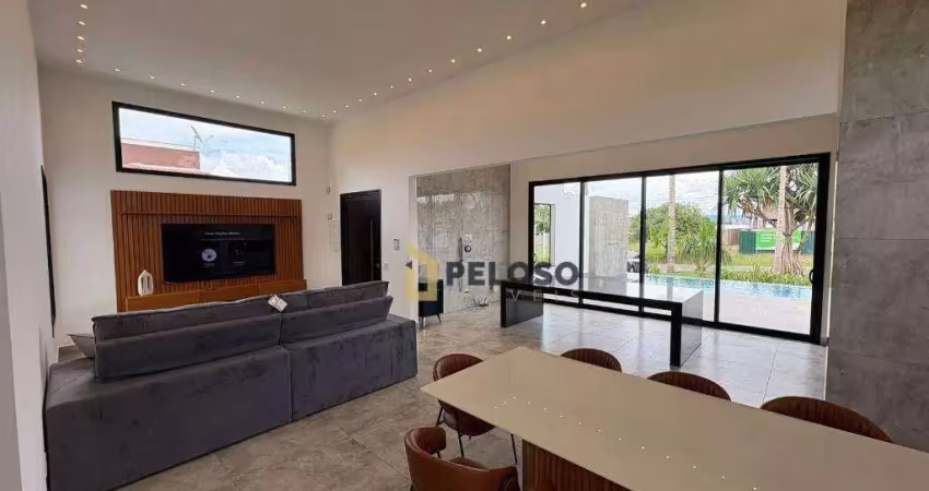 Casa à venda com porteira fechada | 168m² | 3 dormitórios | 2 suítes | 4 banheiros | área gourmet | piscina | 3 vagas | pardinho/sp.
