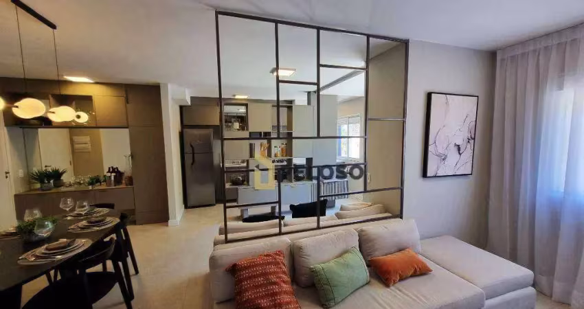 Apartamento à venda | 56m² | 2 dormitórios | 1 suíte | 2 vagas | vila rosália - guarulhos/sp