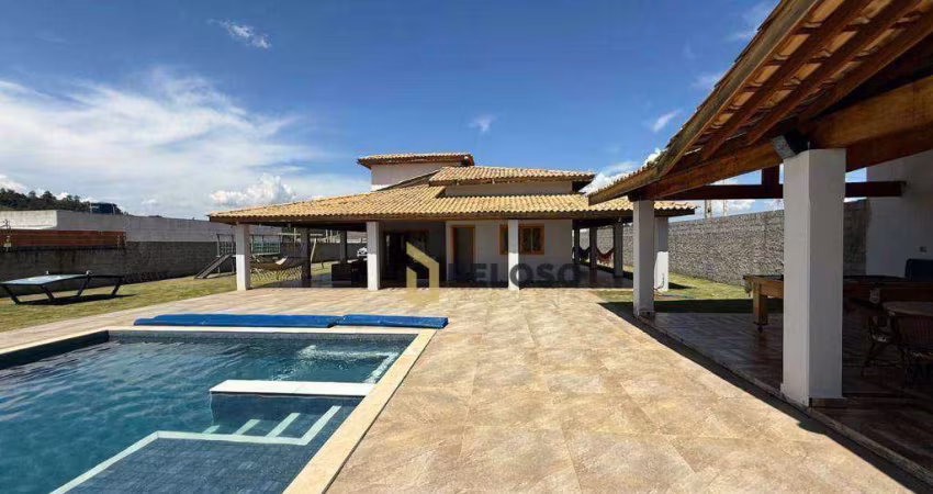Linda chácara com casa térrea | 334m² | 3 suítes | 20 vagas | Boa Vista dos Silva - Bragança Paulista/SP