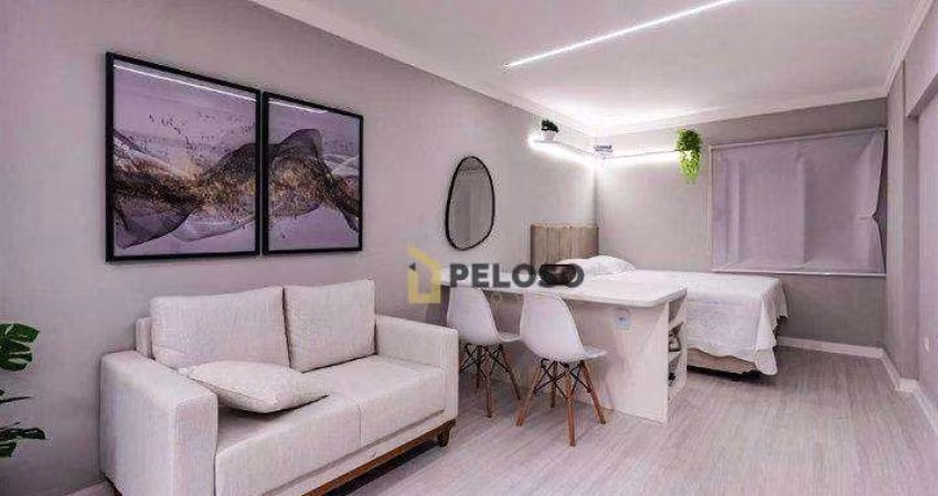 Studio à venda | 26m² | 1 dormitório | 1 vaga | Santa Cecilia - São Paulo/SP
