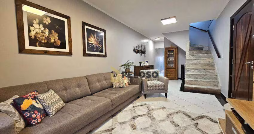 Sobrado à venda | 200m² | 3 dormitórios | 1 suíte | quintal | churrasqueira | 2 vagas | Mandaqui - São Paulo/SP