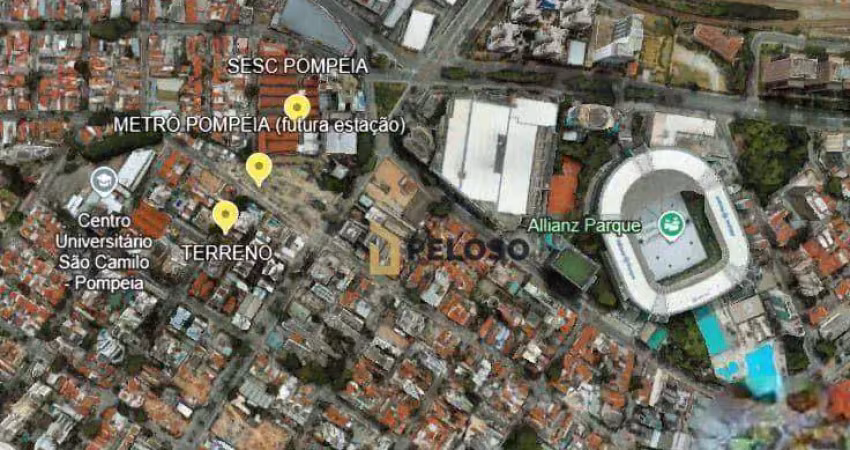 Terreno à venda - 324m² | zeu | próximo ao metrô - pompéia, são paulo/sp