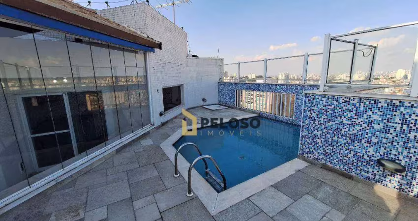 Cobertura à veda | 188m² | 3 dormitórios | 3 vagas | vila guilherme são paulo/sp