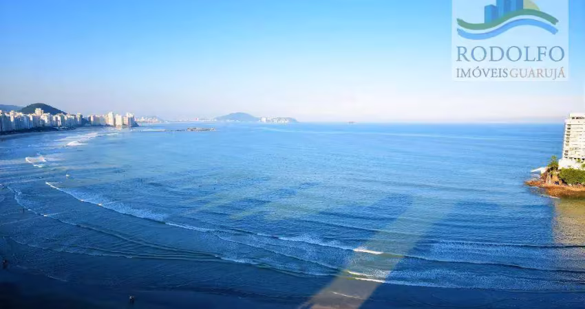 Guarujá praia das astúrias frente total mar 4 dormitórios 146 mts 2 vagas lazer com piscina