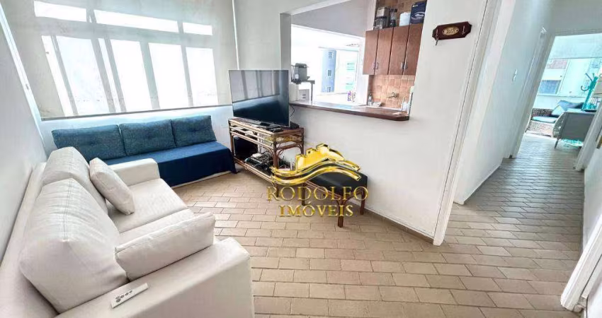 Guarujá Praia das Astúrias 1 Dormitório 55m² 1 Vaga Vista Mar Ótimo Custo Benefício