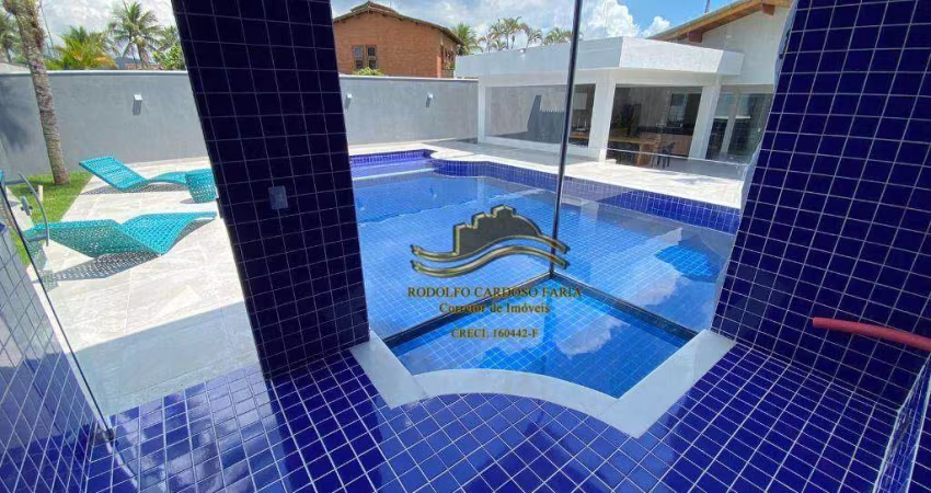 Guarujá Acapulco Casa 3 Suítes 525 Mts. terreno 2 vagas Piscina
