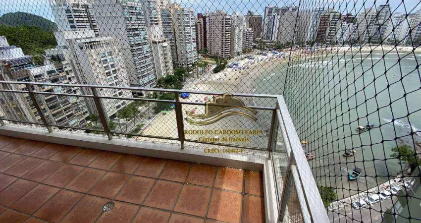 Guarujá praia das astúrias 5 dormitórios + quarto de empregada 391,40 mts 5 vagas lazer completo