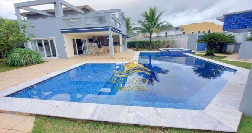 Guarujá praia da enseada casa 5 suítes + suíte de empregada 647,35m² 6 vagas piscina sauna academia