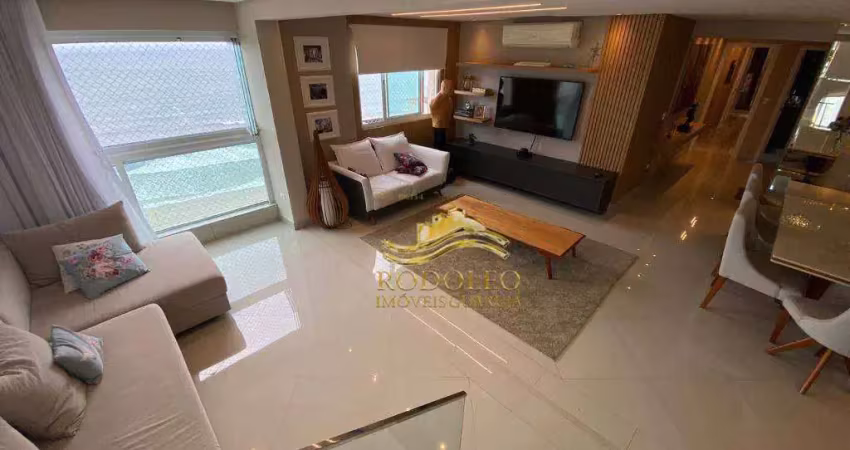 Guarujá praia das pitangueiras cobertura vista para o mar 3 dormitórios 97m² 2 vagas piscina academia